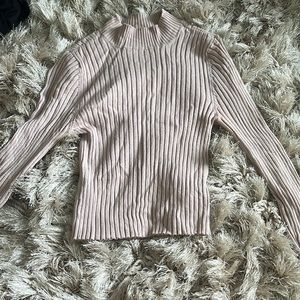 Cute barely worn light pink turtleneck shirt